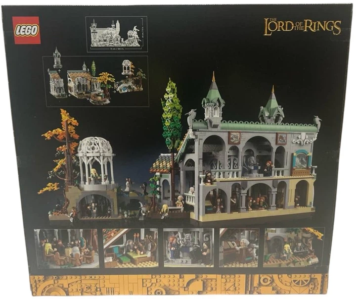 Zestaw klocków LEGO Icons Władca Pierścieni: Rivendell 6167 elementów (10316) (955555915894958) - Outlet - obraz 5