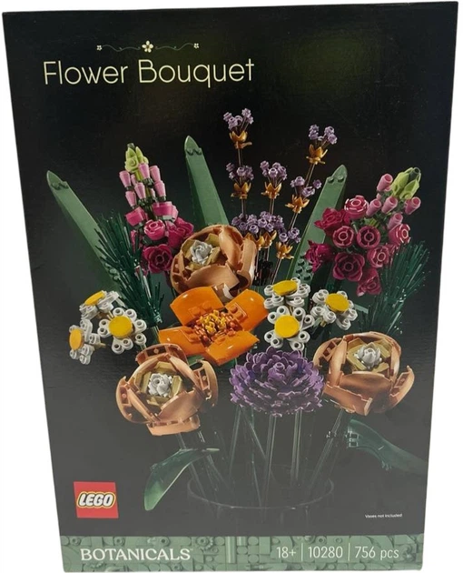 Конструктор LEGO Creator Expert Букет 756 деталей (10280) (955555915354276) - Уцінка - зображення 4