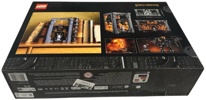 Zestaw klocków LEGO Icons Władca Pierścieni: Book nook z Balrogiem 1201 elementów (10367) (955555915354235) - Outlet - obraz 2