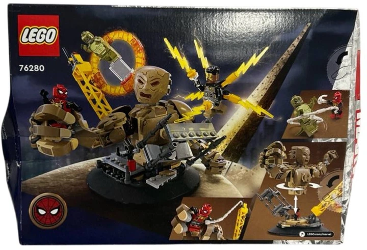 Zestaw klocków LEGO Super Heroes Spider-Man vs. Sandman: ostateczna bitwa 347 elementów (76280) (955555915354243) - Outlet - obraz 3