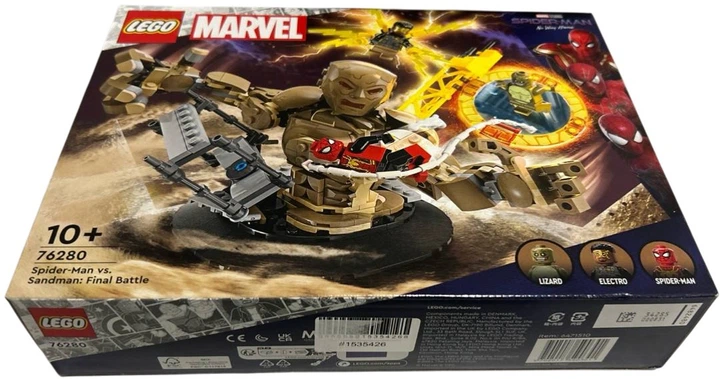 Zestaw klocków LEGO Super Heroes Spider-Man vs. Sandman: ostateczna bitwa 347 elementów (76280) (955555915354268) - Outlet - obraz 3