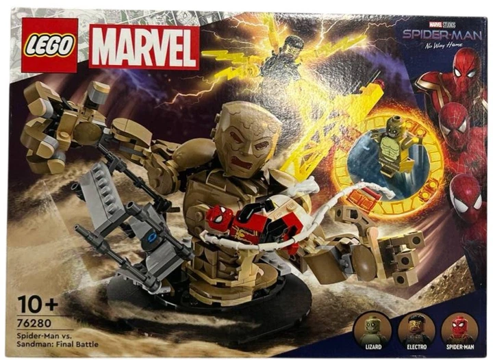 Zestaw klocków LEGO Super Heroes Spider-Man vs. Sandman: ostateczna bitwa 347 elementów (76280) (955555915354268) - Outlet - obraz 4