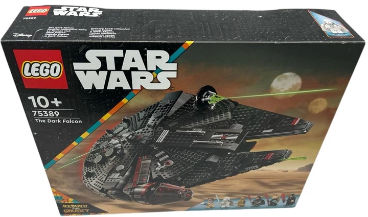 Zestaw klocków LEGO Star Wars Mroczny Sokół Millennium 1579 elementów (75389) (955555916081712) - Outlet - obraz 7