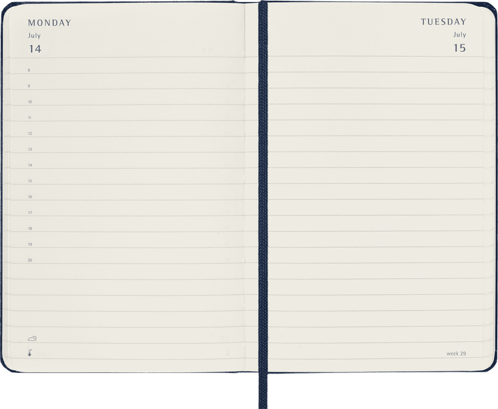 Щоденник 2026 Moleskine 400 сторінок Сапфірова блакить (8056999270186) - зображення 3