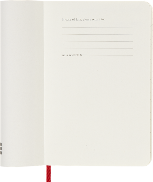 Щоденник 2026 Moleskine 200 сторінок Червоний (8056999274559) - зображення 3