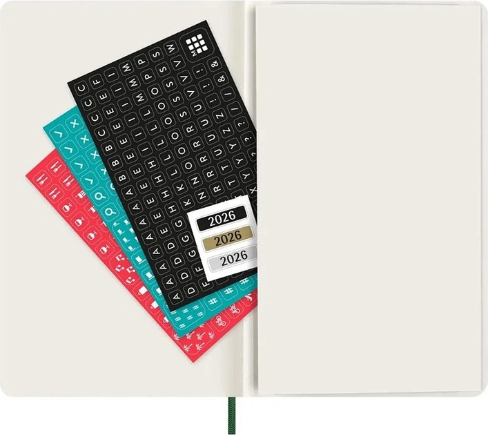 Щоденник 2026 Moleskine 200 сторінок Зеленый мирт (8056999275570) - зображення 4