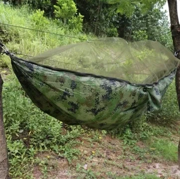 Тактический гамак без штанги OLIVE 200 кг 300x140см - Фото 11 Тактический гамак без штанги OLIVE 200 кг 300x140см - изображение 11