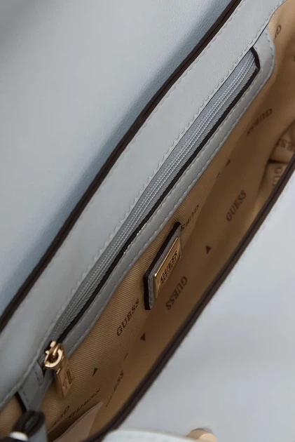 Жіноча блакитна сумка LEFIA FLAP Guess OS HWBG9644190 - Фото 5 Жіноча блакитна сумка LEFIA FLAP Guess OS HWBG9644190 - изображение 5