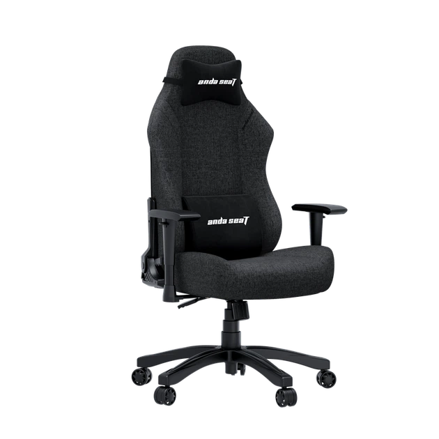 Крісло ігрове Anda Seat Luna Dark Grey fabric Size L - изображение 3
