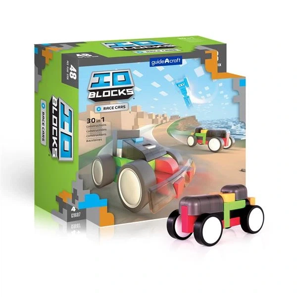 Конструктор Guidecraft IO Blocks Гоночні машини з доповненою 3d реальністю, 48 деталей (G9607) - Фото 1 Конструктор Guidecraft IO Blocks Гоночні машини з доповненою 3d реальністю, 48 деталей (G9607) - изображение 1