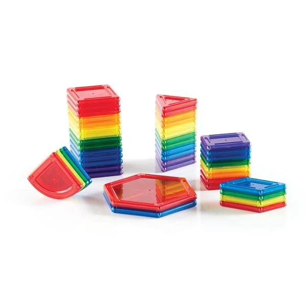 Магнітний конструктор Guidecraft PowerClix Solids, 44 деталі (G9421) - изображение 2