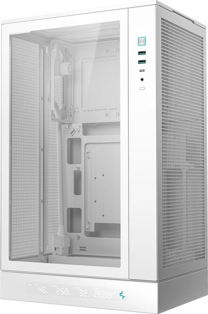 Obudowa DeepCool CH270 Digital White (R-CH270-WHNDM0-G-1) - obraz 2