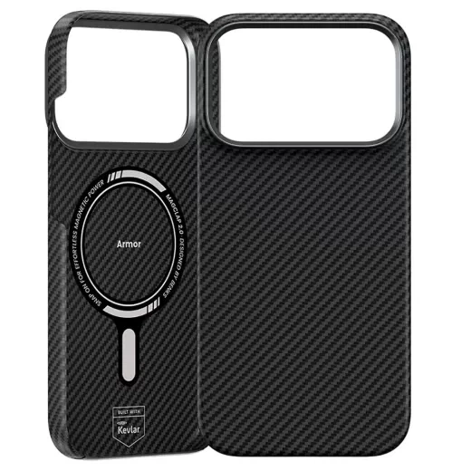 Чехол Benks Magnetic ArmorAir Kevlar Series Black для iPhone 17 Pro - изображение 2