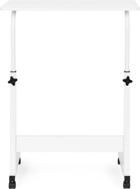 Mobilny stolik boczny ModernHome by Multistore regulowany 60 x 89 x 40 cm TH-LD-5 Biały (5905817011155) - obraz 2