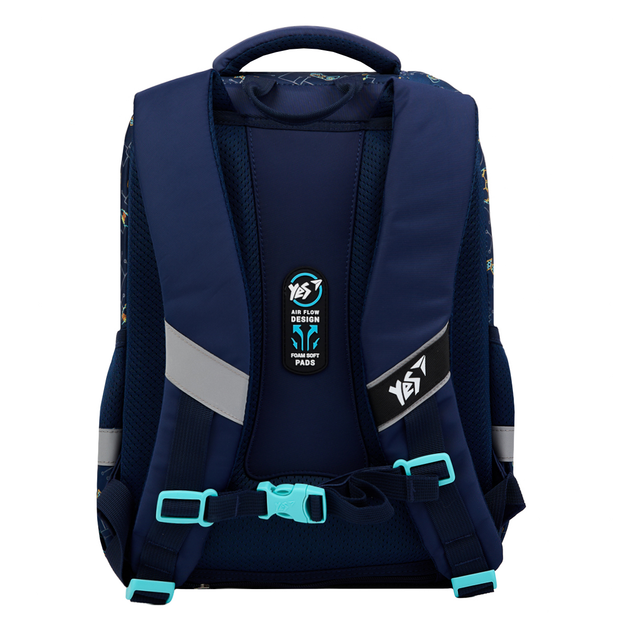 Рюкзак школьный Yes S-52 Ergo Football Gamer (559891) ортопедический эргономичный - Фото 6 Рюкзак школьный Yes S-52 Ergo Football Gamer (559891) ортопедический эргономичный - изображение 6