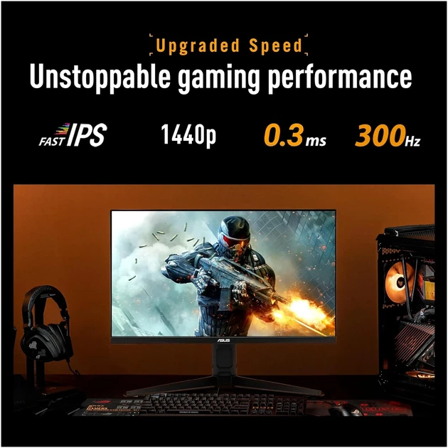 Монітор Asus 27" TUF Gaming VG27AQML5A (90LM0BG0-B02971) - зображення 10