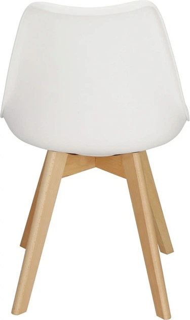 Krzesło do kuchni i salonu Springos Verde DC0016 Białe (5907719469980) - obraz 4