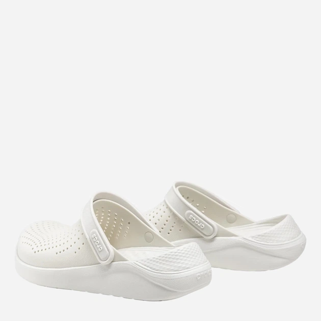Chodaki męskie Crocs LiteRide 204592-1CV 41-42 (M8/W10) Białe - obraz 4