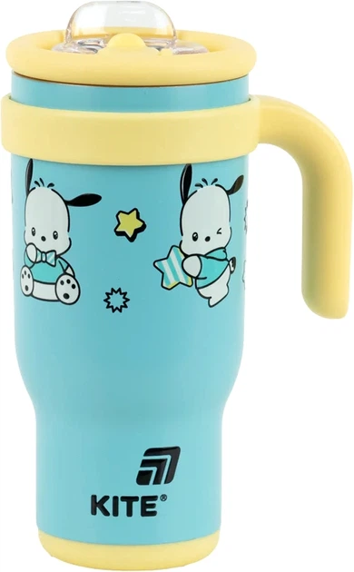 Термокухоль з трубочкою Kite Pochacco 530 мл Зелений (PC25-1266) - Фото 2 Термокухоль з трубочкою Kite Pochacco 530 мл Зелений (PC25-1266) - зображення 2
