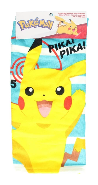 Ręcznik poncho kąpielowe Pokémon 55 x 110 cm (8436580119658) - obraz 2