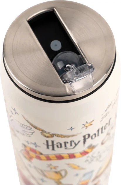 Термочашка с трубочкой Kite Harry Potter 500 мл Бежевая (HP25-1264) - Фото 2 Термочашка с трубочкой Kite Harry Potter 500 мл Бежевая (HP25-1264) - изображение 2