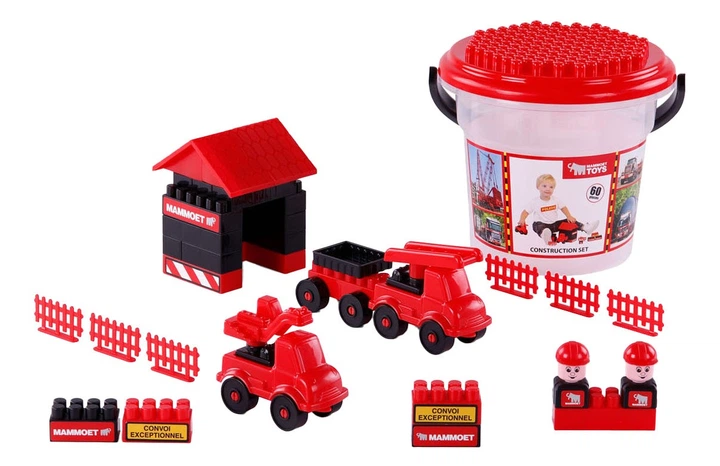 Конструктор у відерці Cavallino 60 елементів 1609MT01 (8719214077174) - зображення 2