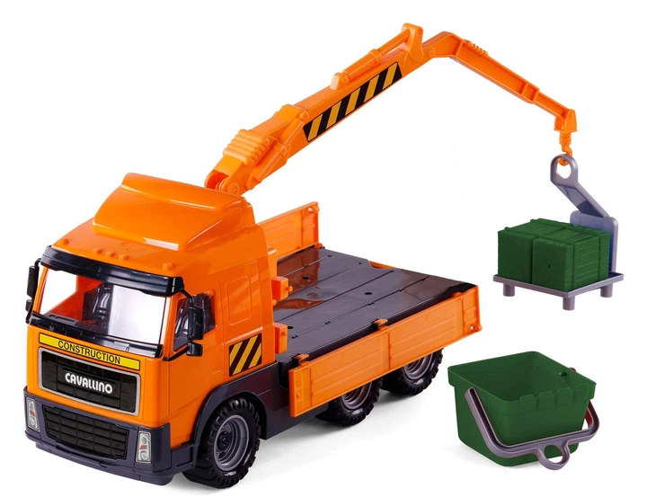 Вантажівка Cavallino з краном масштаб 1:16 1148VV01 (8719214076764) - зображення 3