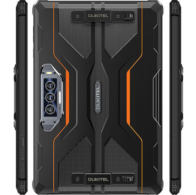 Планшет Oukitel RT8 11quot; FHD+ 6GB 256GB 48+32Мп IP69K LTE Black-Orange (LKMTR_829478) - изображение 4