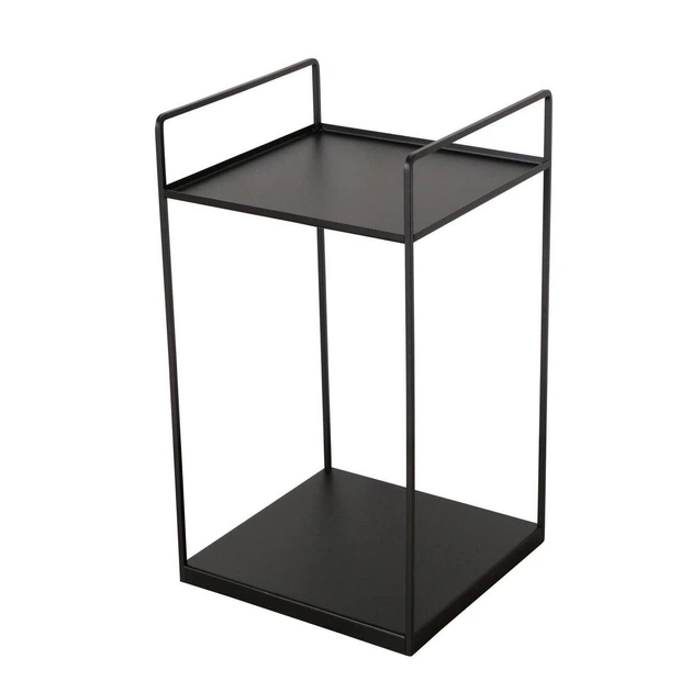 Zestaw stolików kawowych Boltze 83831 w Loftowym stylu 2 szt Czarne (4066076291090) - obraz 2