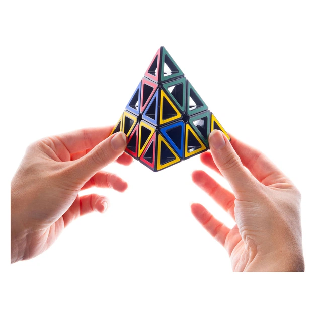 Łamigłówka Recent Toys Hollow Pyraminx Brain Teaser Puzzle piramida logiczna (M5097) (8717278850979) - obraz 6