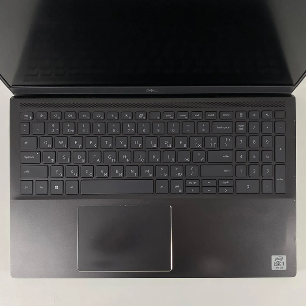Игровой ноутбук Б-класса Dell Vostro 7500 / 15,6" (1920x1080) IPS / Intel Core i7-10750H (6 (12) ядер по 2,6 - 5,0 ГГц) / 16 ГБ DDR4 / 512 ГБ SSD / nVidia GeForce GTX 1650 Ti, 4 ГБ GDDR6, 128-бит / WebCam / Fingerprint б/у - Фото 3 Игровой ноутбук Б-класса Dell Vostro 7500 / 15,6" (1920x1080) IPS / Intel Core i7-10750H (6 (12) ядер по 2,6 - 5,0 ГГц) / 16 ГБ DDR4 / 512 ГБ SSD / nVidia GeForce GTX 1650 Ti, 4 ГБ GDDR6, 128-бит / WebCam / Fingerprint б/у - изображение 3