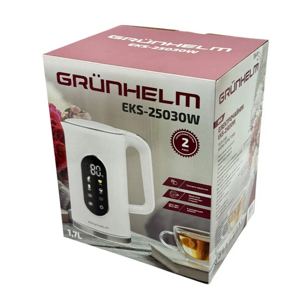Электрочайник Grunhelm EKS-25030W - изображение 6