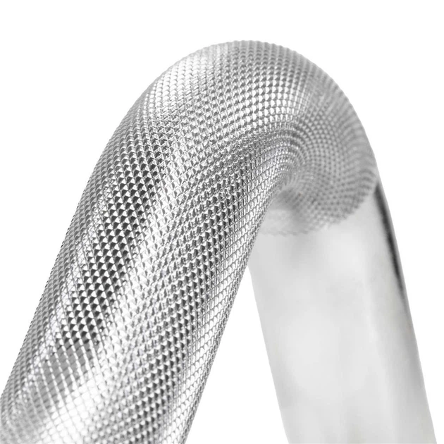 Гриф Actiget Cильно вигнутий Різьбовий Сталевий 120 см Штанга та затискачі 25 мм ACT0007 (5908455308106) - зображення 7