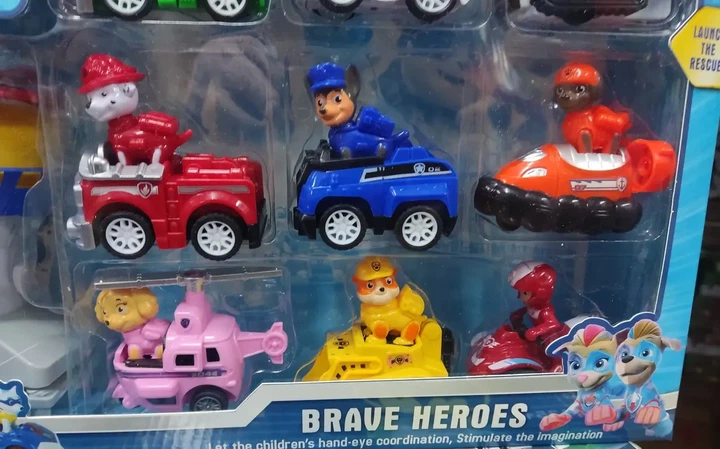 Игровой набор Dog Paw Patrol «Щенячий патруль», 10 штук, с спасательной станцией БАЗА - изображение 5
