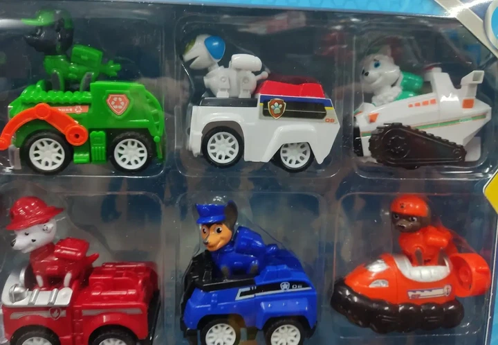Игровой набор Dog Paw Patrol «Щенячий патруль», 10 штук, с спасательной станцией БАЗА - изображение 6