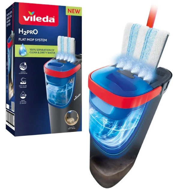 Mop płaski Vileda H2prO (4023103251540) - obraz 2
