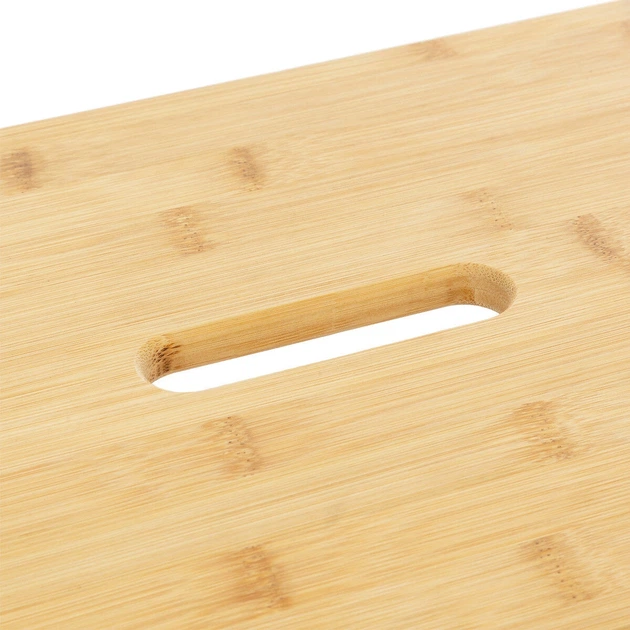 Stołeczek 5five Simply Smart Bamboo drewniany 47 x 33.5 x 25 cm Brązowy (3560232676857) - obraz 2