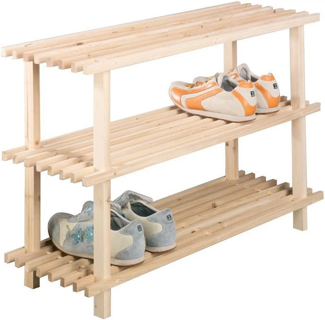 Стійка для взуття Zeller 3 рівні (4003368131276) - зображення 2