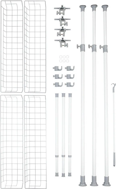 Organizer na ubrania Wenko Herkules teleskopowy (4008838252758) - obraz 4
