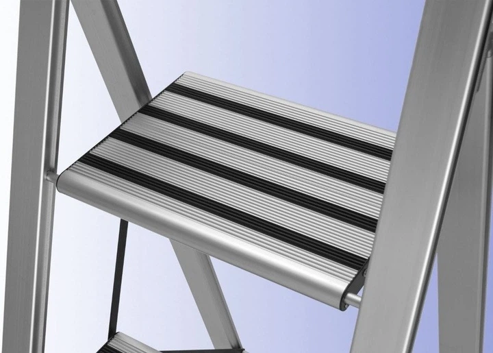 Драбина Wenko алюмінієва 3-ступенева Сіра (4008838601013) - зображення 3