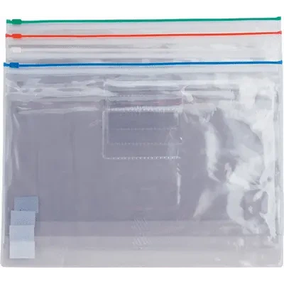 Папка на застібку zip-lock Buromax A4 асорті прозорий 160 мкм. (BM.3946-99) - Фото 1 Папка на застібку zip-lock Buromax A4 асорті прозорий 160 мкм. (BM.3946-99) - зображення 1