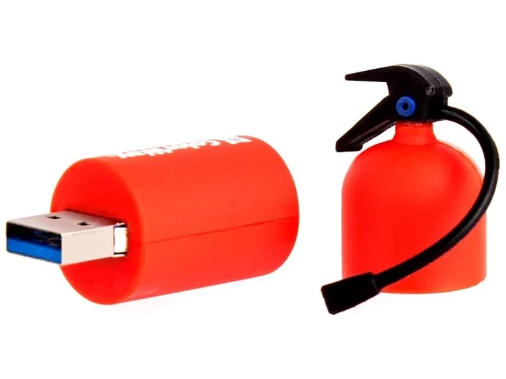 Флешка ColorWay 32GB Fire Red (CW-USBFE32) - зображення 2