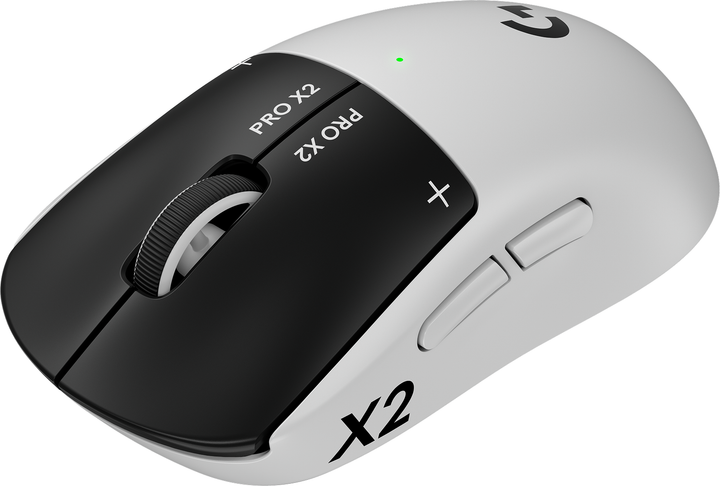 Mysz Logitech G Pro X2 Superstrike Lightspeed Wireless White-Black (910-007776) - Zdjęcie 1 Mysz Logitech G Pro X2 Superstrike Lightspeed Wireless White-Black (910-007776) - obraz 1