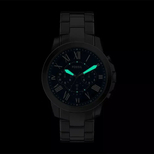 Мужские часы Fossil Grant Chronograph FS6133 - изображение 4