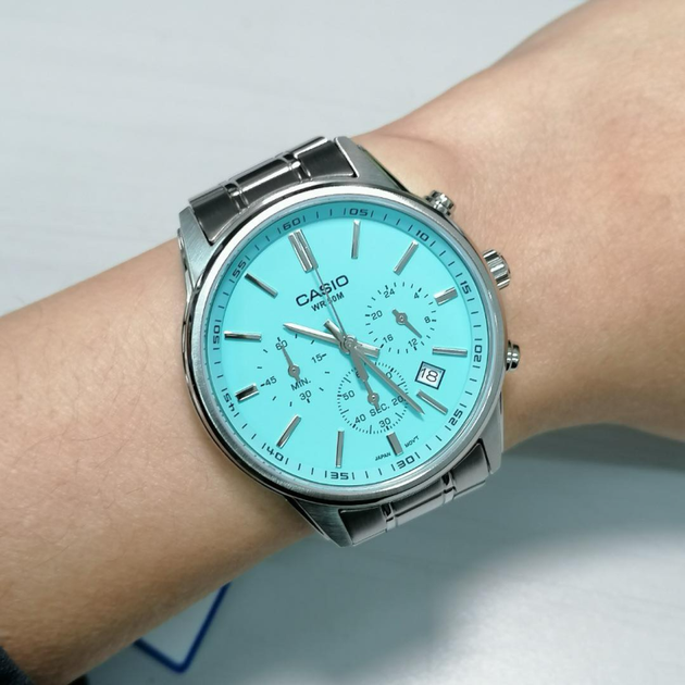 Мужские часы Casio MTP-E515D-2A2 - изображение 8
