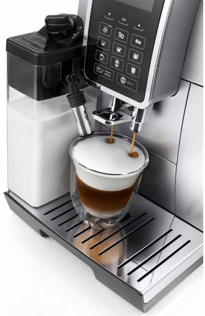 Кофемашина DeLonghi Dinamica 350.75S Cappuccino б/у (кофеварка) - изображение 4