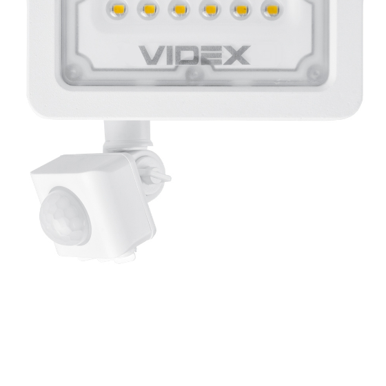 LED Прожектор 10W 5000К 220V з датчиком руху та освітлення білий VL-F2e105W-S Videx - Фото 3 LED Прожектор 10W 5000К 220V з датчиком руху та освітлення білий VL-F2e105W-S Videx - зображення 3