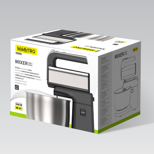 Міксер з чашею 600W MR-551 Maestro - изображение 3