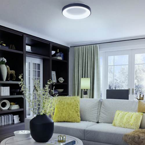 LED Світильник настінно-стельовий 72W 2700-6000К 220V кільцевий VLE-ERC-72B Videx - Фото 5 LED Світильник настінно-стельовий 72W 2700-6000К 220V кільцевий VLE-ERC-72B Videx - изображение 5