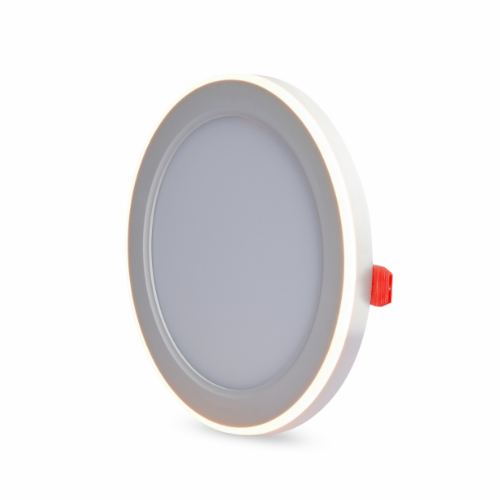 LED Світильник врізний 12W+4W 5000+2700К з декоративною підсвіткою VL-DL4R-1252 Videx - изображение 2